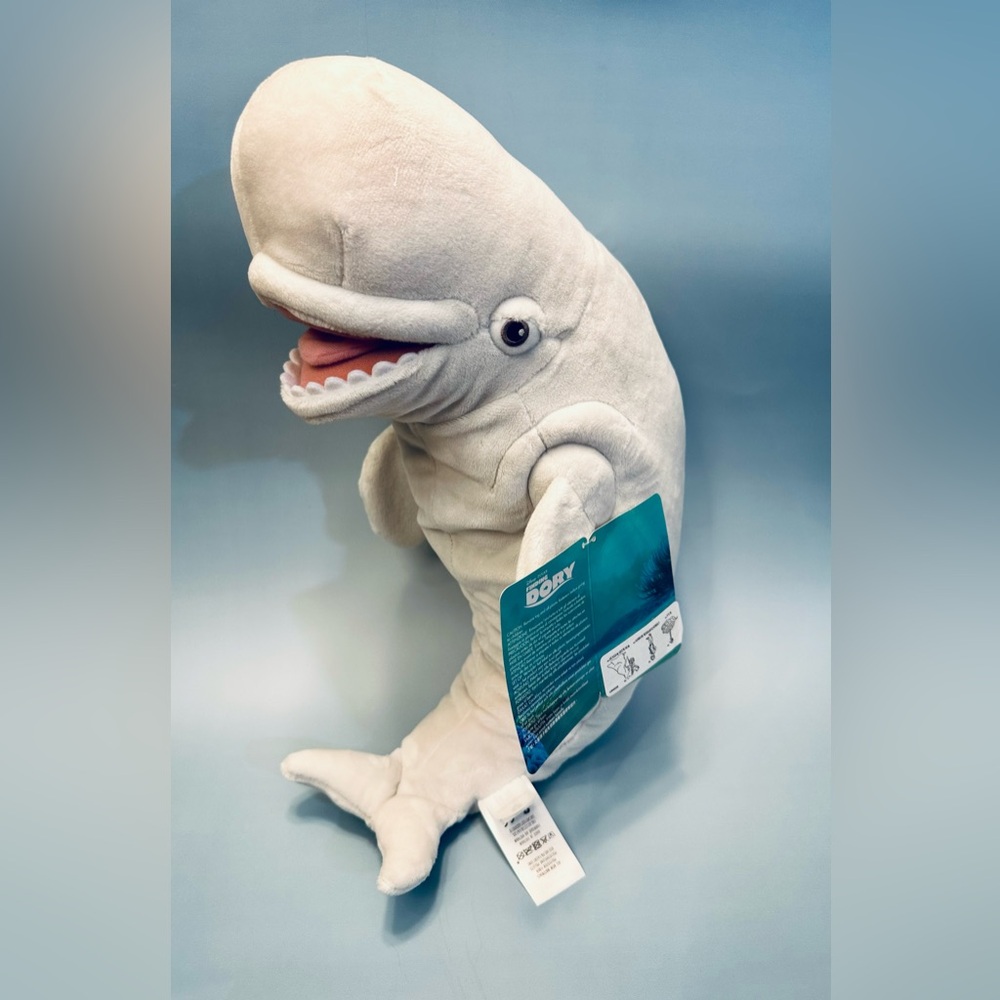 Disney Parks Finding Dory Bailey beluga whale plush